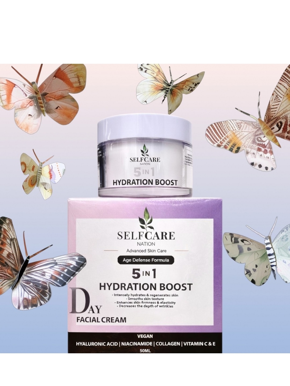 5-in-1 Hydration Boost Day Facial Cream 50ml